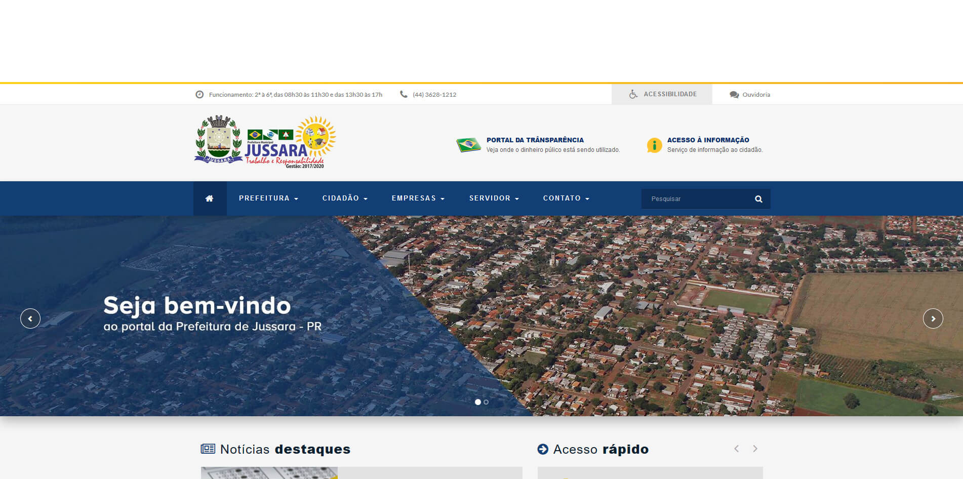 Case Prefeitura Jussara